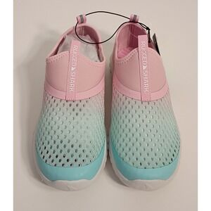 Women's Size 5 Rugged Shark Water Shoes Pink Teal Pretty Water Shoes NWT